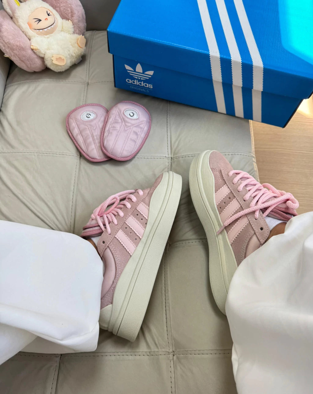 Tênis CMP Bad Bunny - Rosa - Couro legítimo