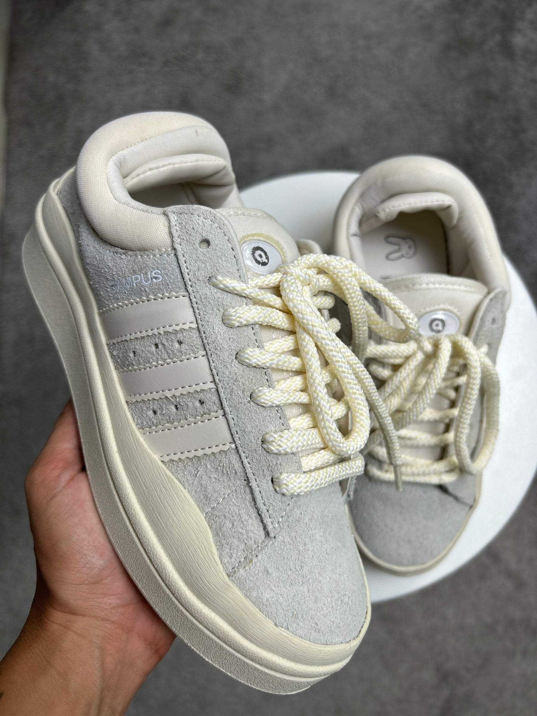 Tênis CMP Bad Bunny - Bege - Couro legítimo