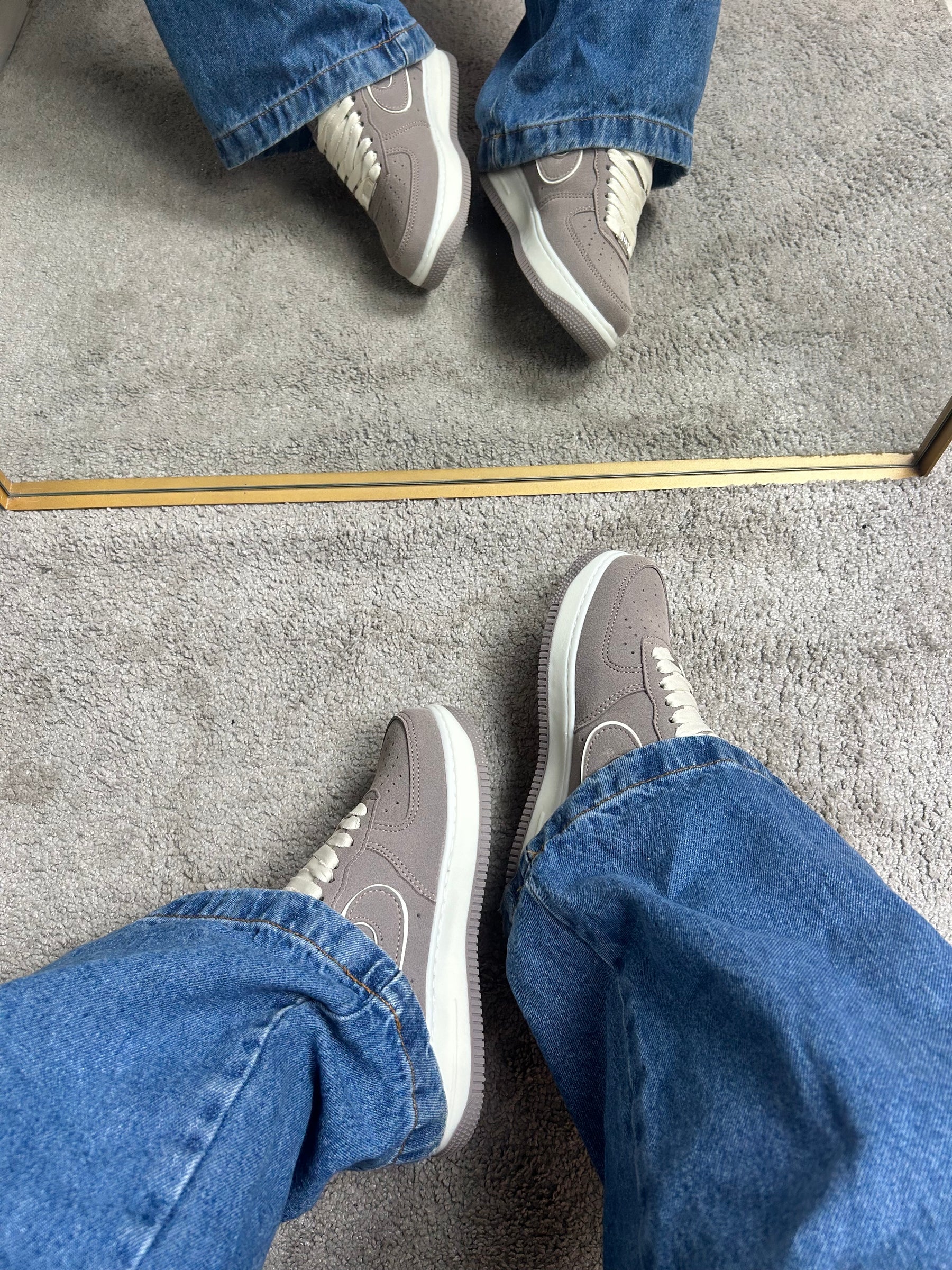 Tênis AF1 - Lavanda Cinza