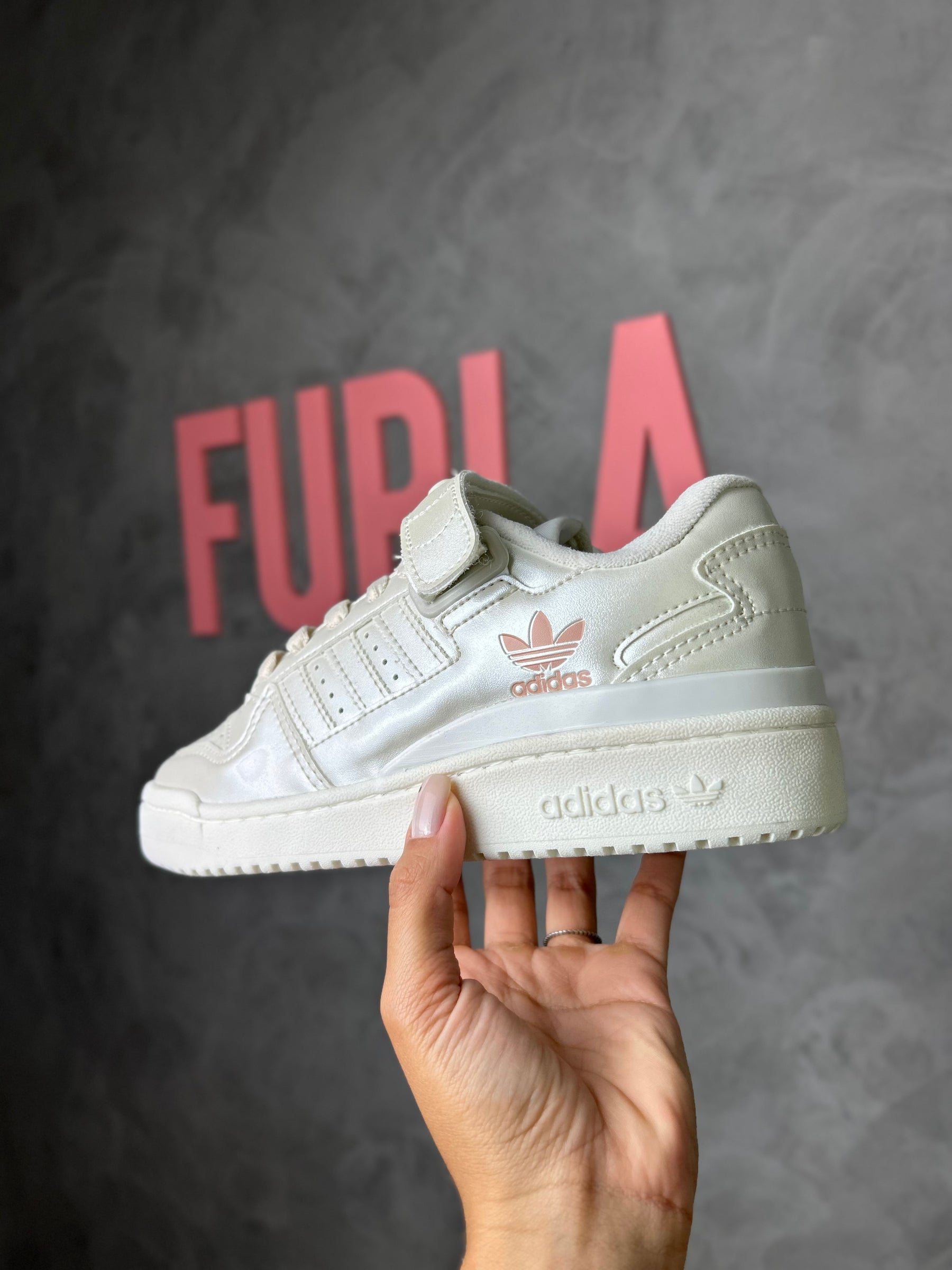 Tênis Fórum - Pérola - Couro Eco