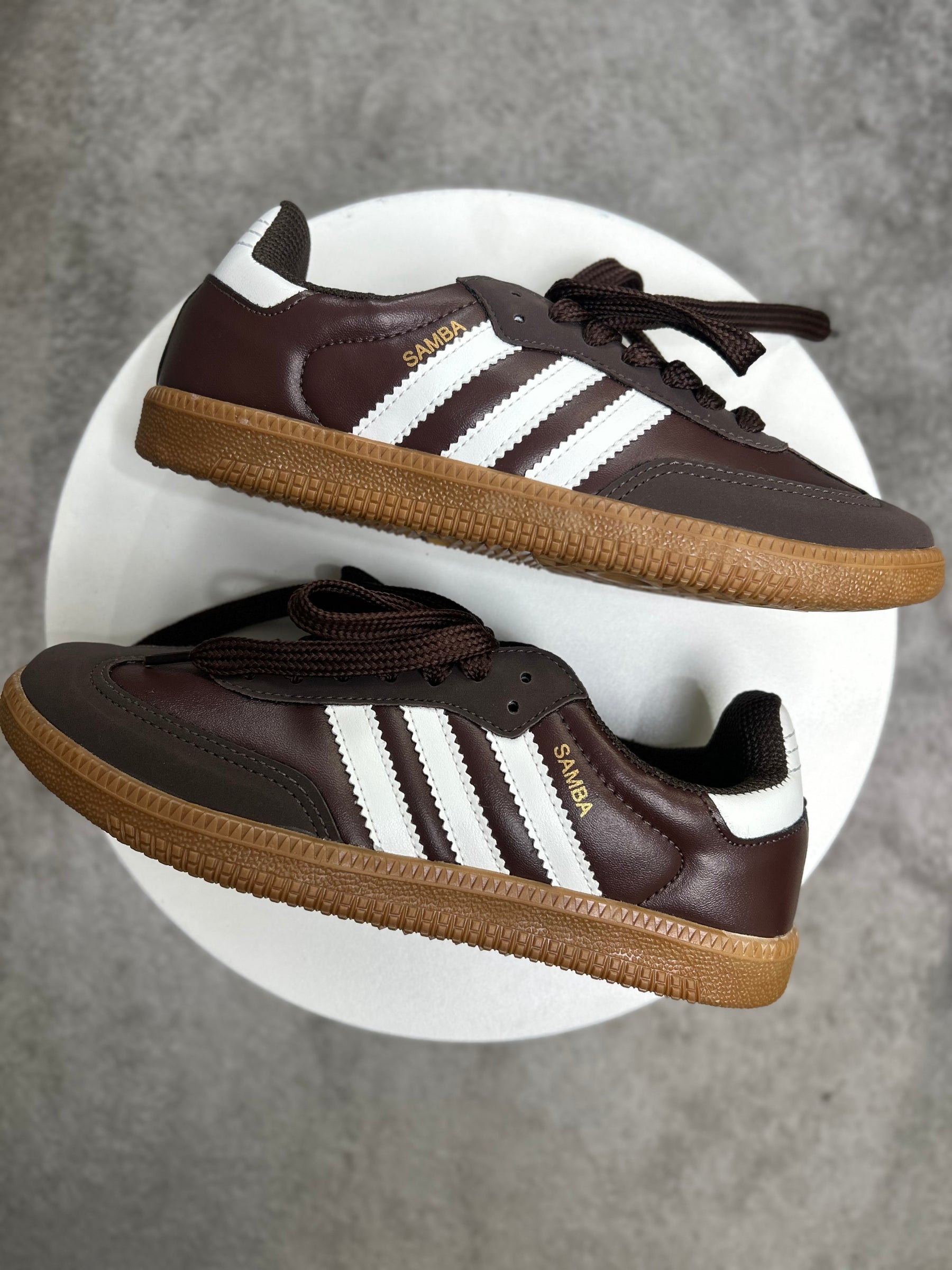 Tênis SMB - Café - Couro Eco