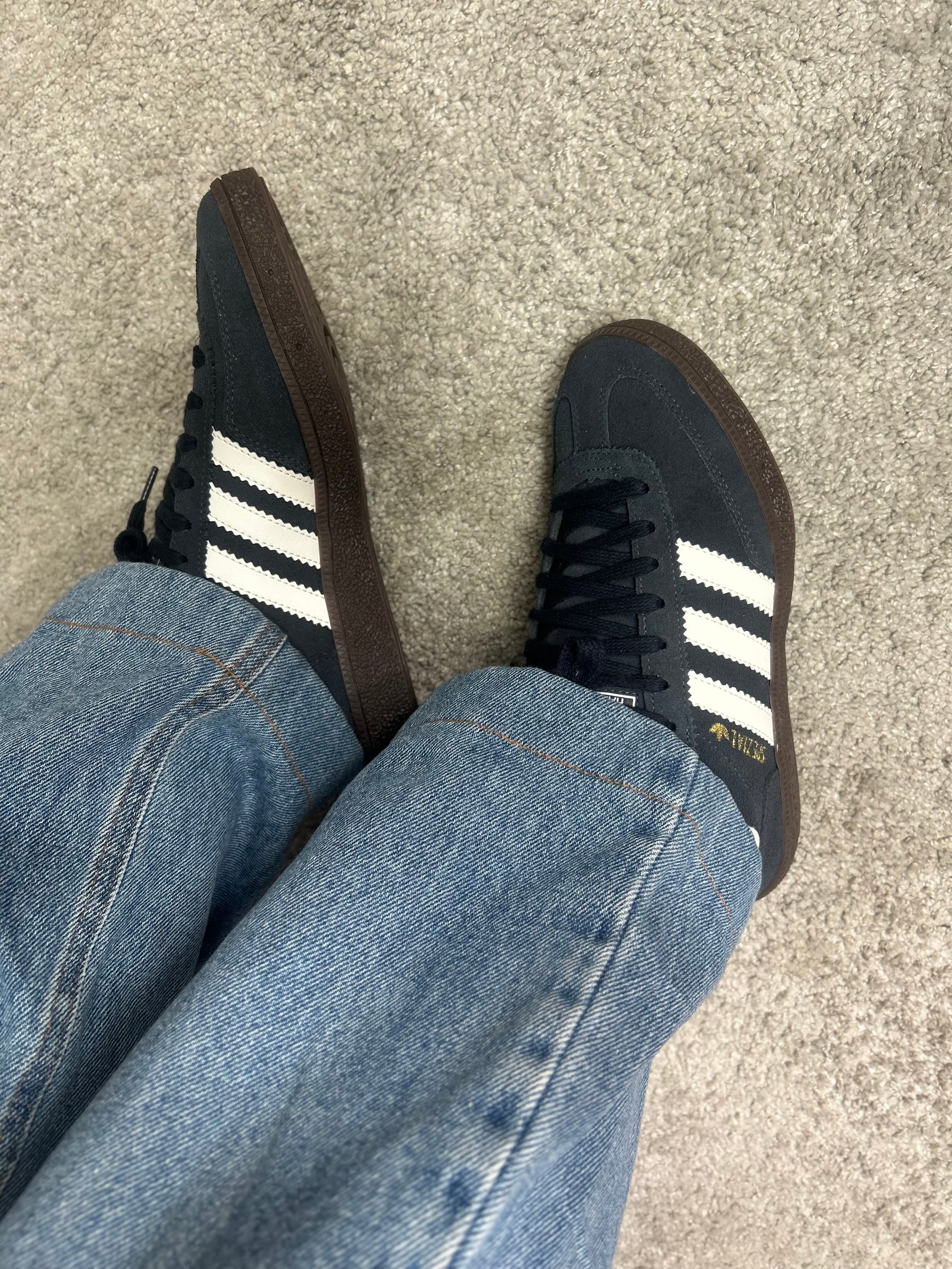 Tênis SPZ - Azul marinho- Couro Legítimo