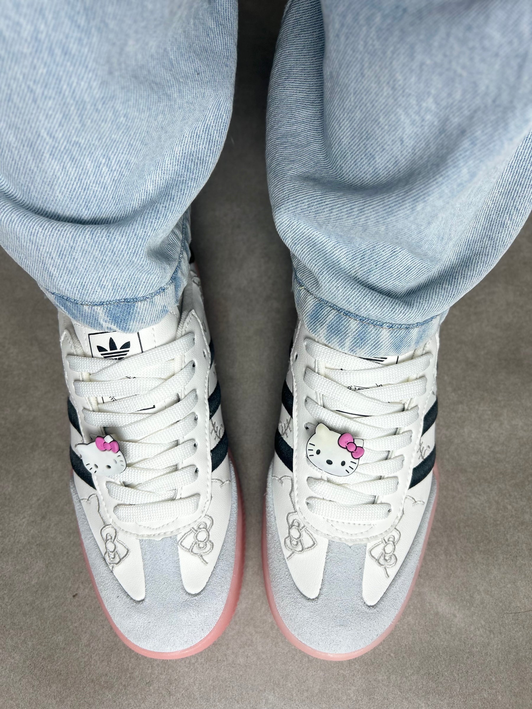 Tênis SMB Plataforma - Hello Kitty - Couro Legítimo