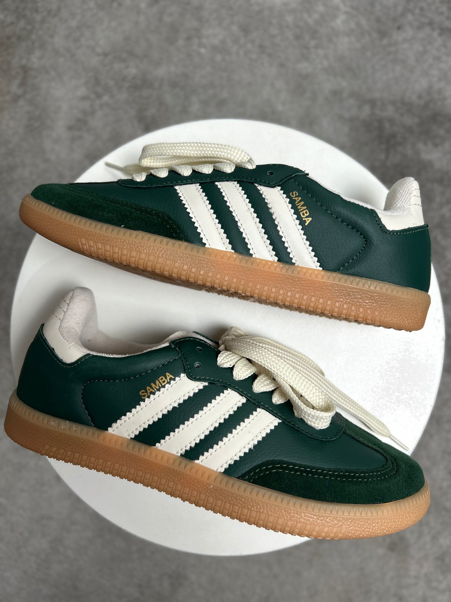 Tênis SMB - Verde - Couro Eco