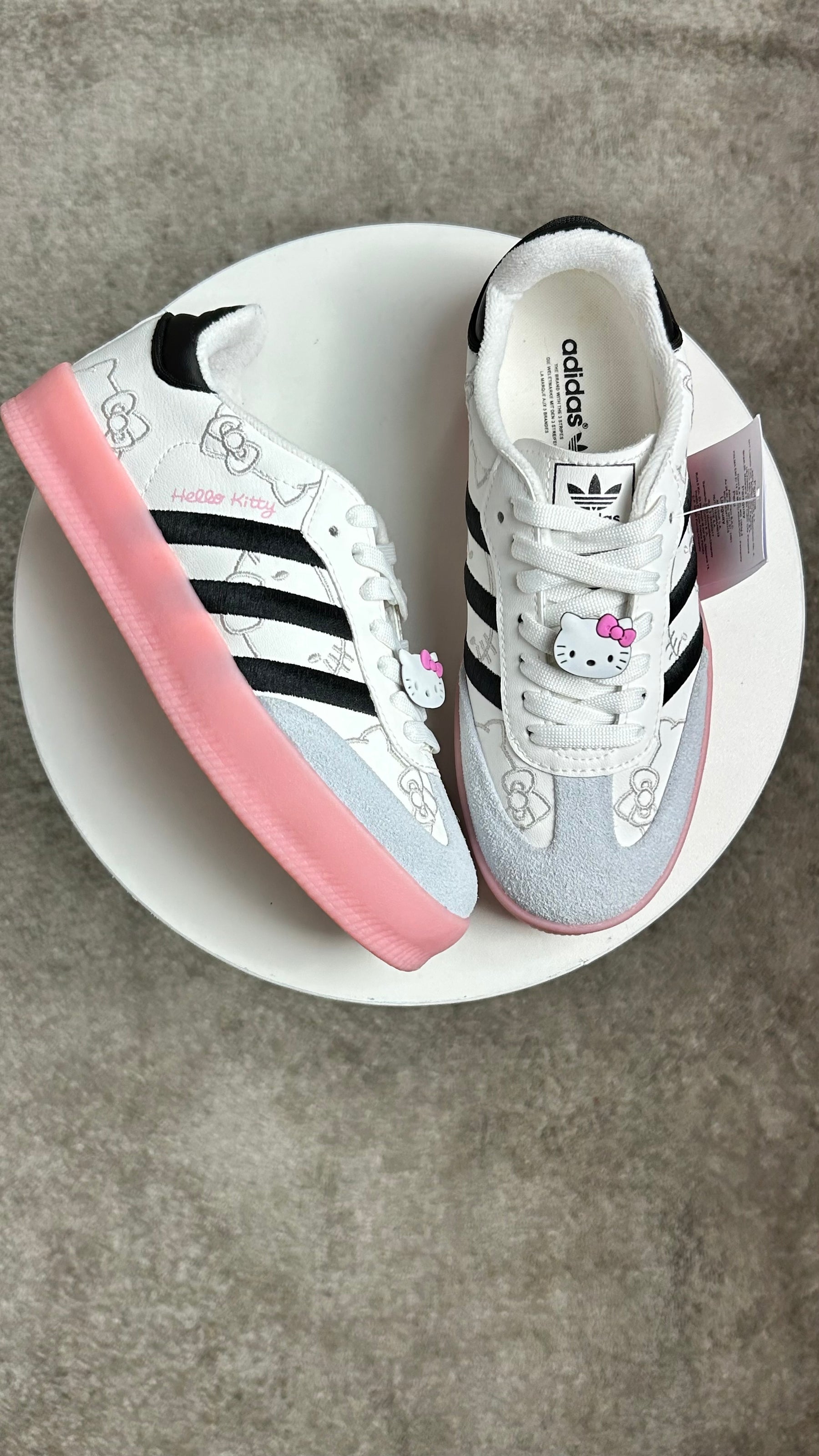 Tênis SMB Plataforma - Hello Kitty - Couro Legítimo