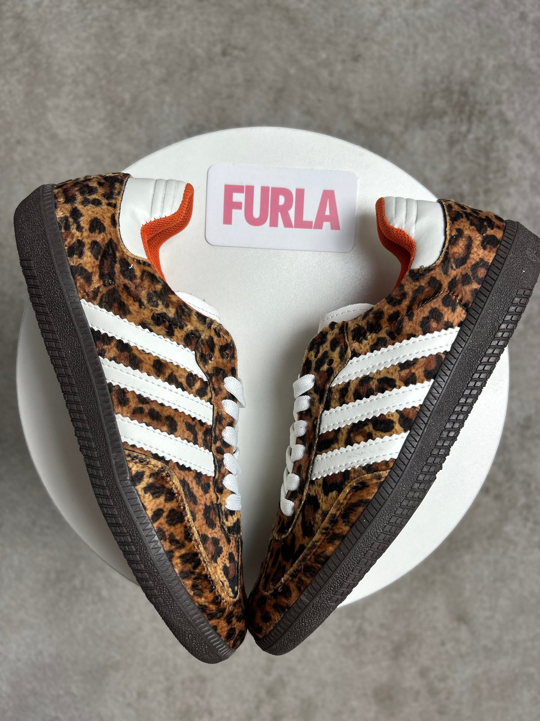 Tênis SMB - Leopardo - Couro Legítimo