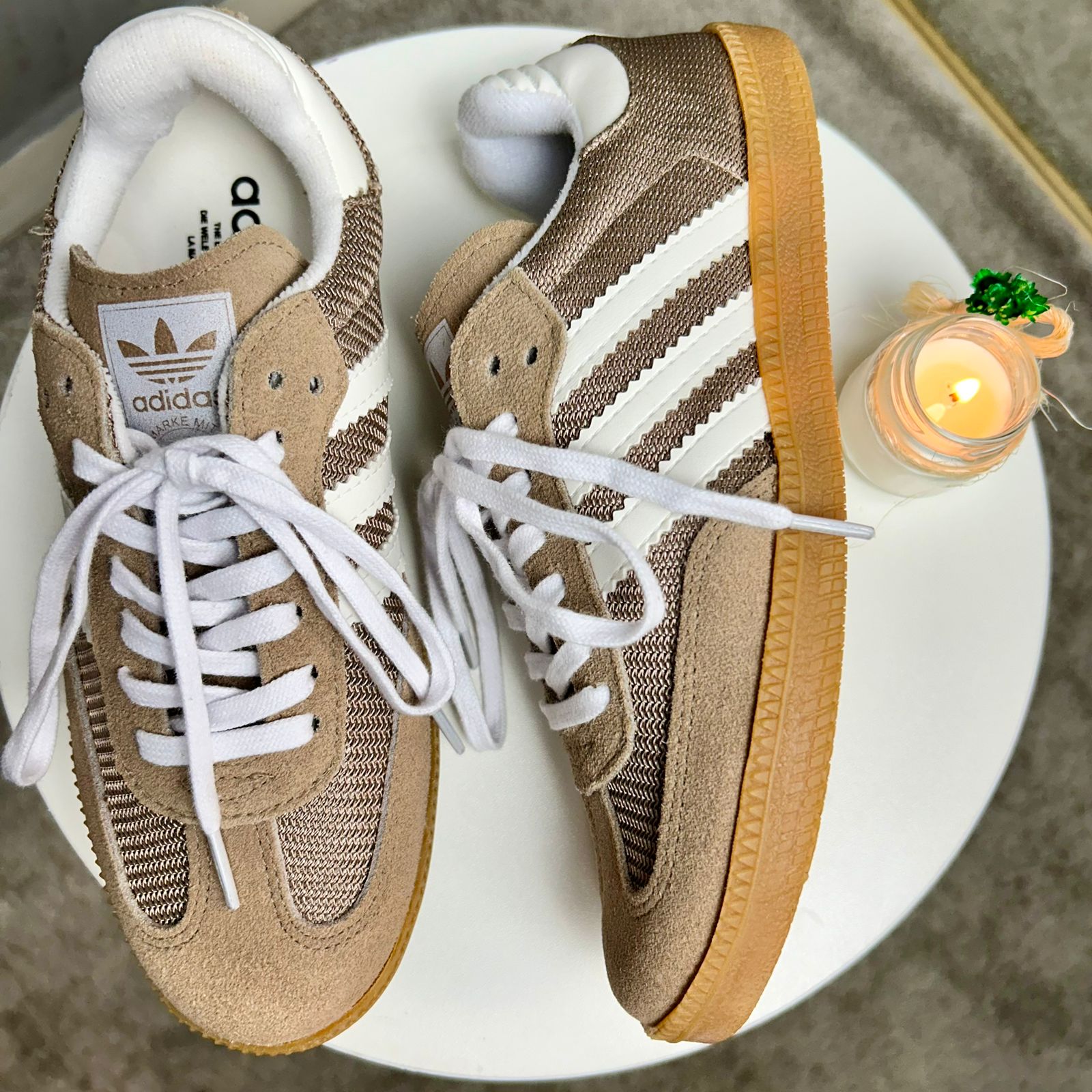 Tênis SMB - Cardboard Areia - Couro legítimo