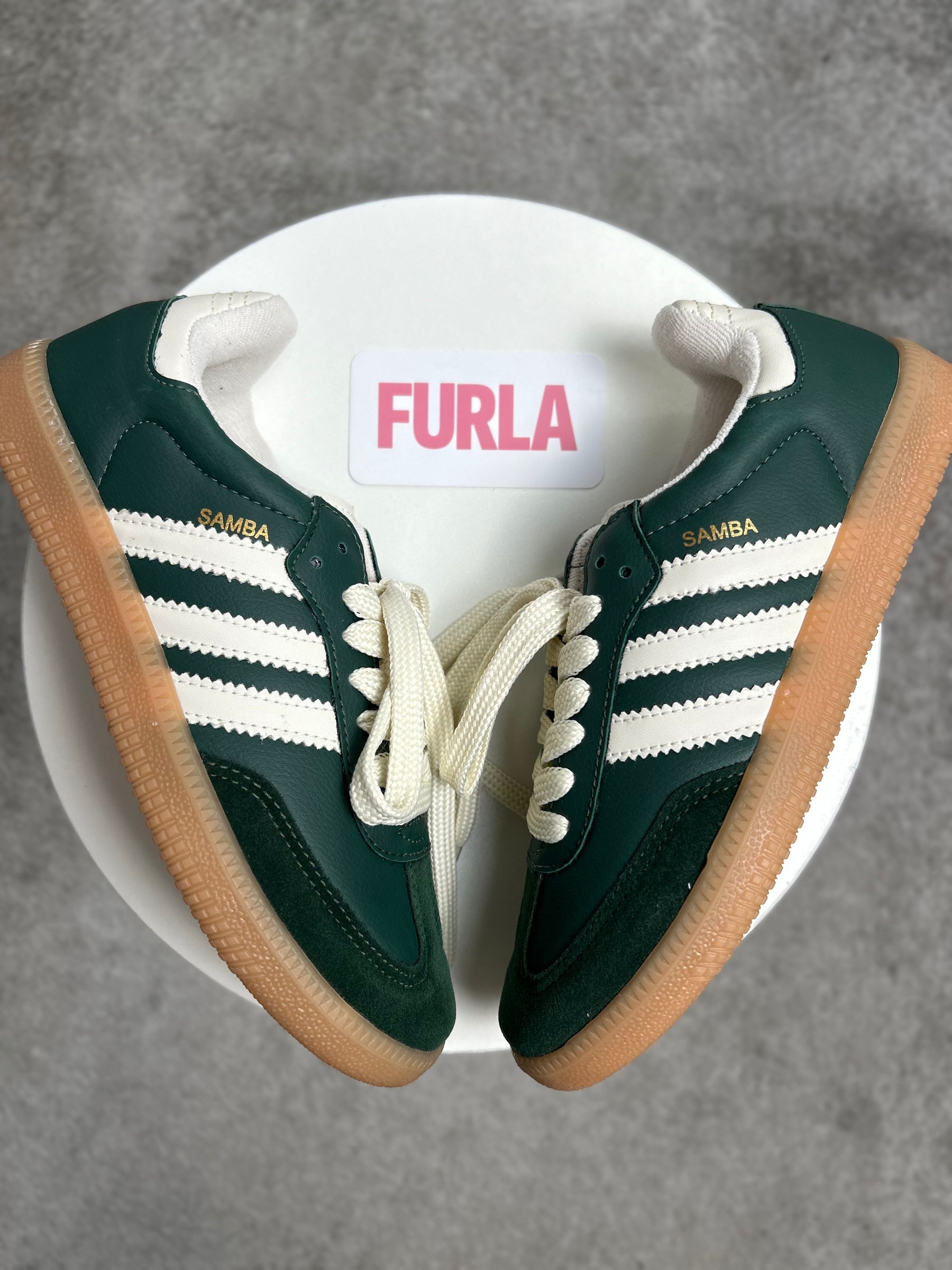 Tênis SMB - Verde - Couro Eco