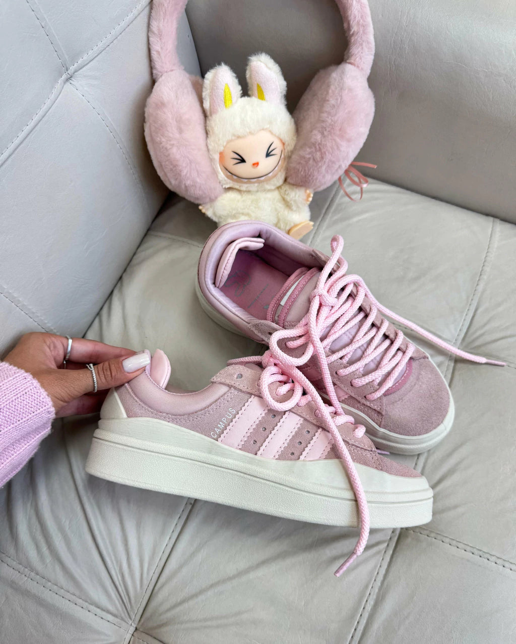 Tênis CMP Bad Bunny - Rosa - Couro legítimo