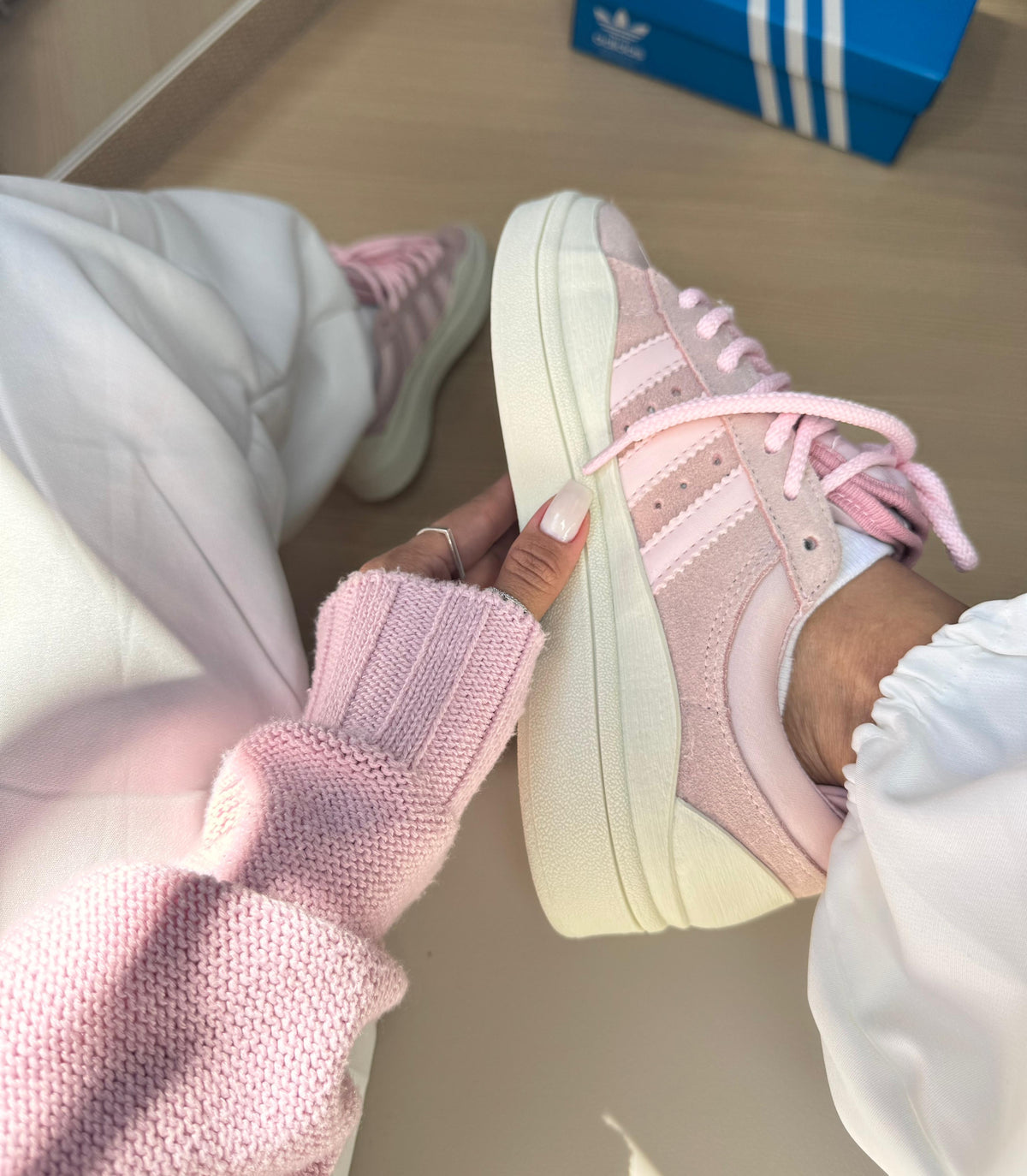 Tênis CMP Bad Bunny - Rosa - Couro legítimo
