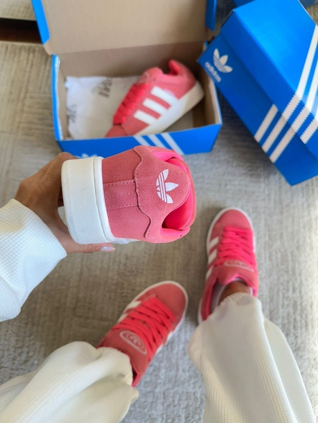 Tênis CMP - PINK- Couro legítimo