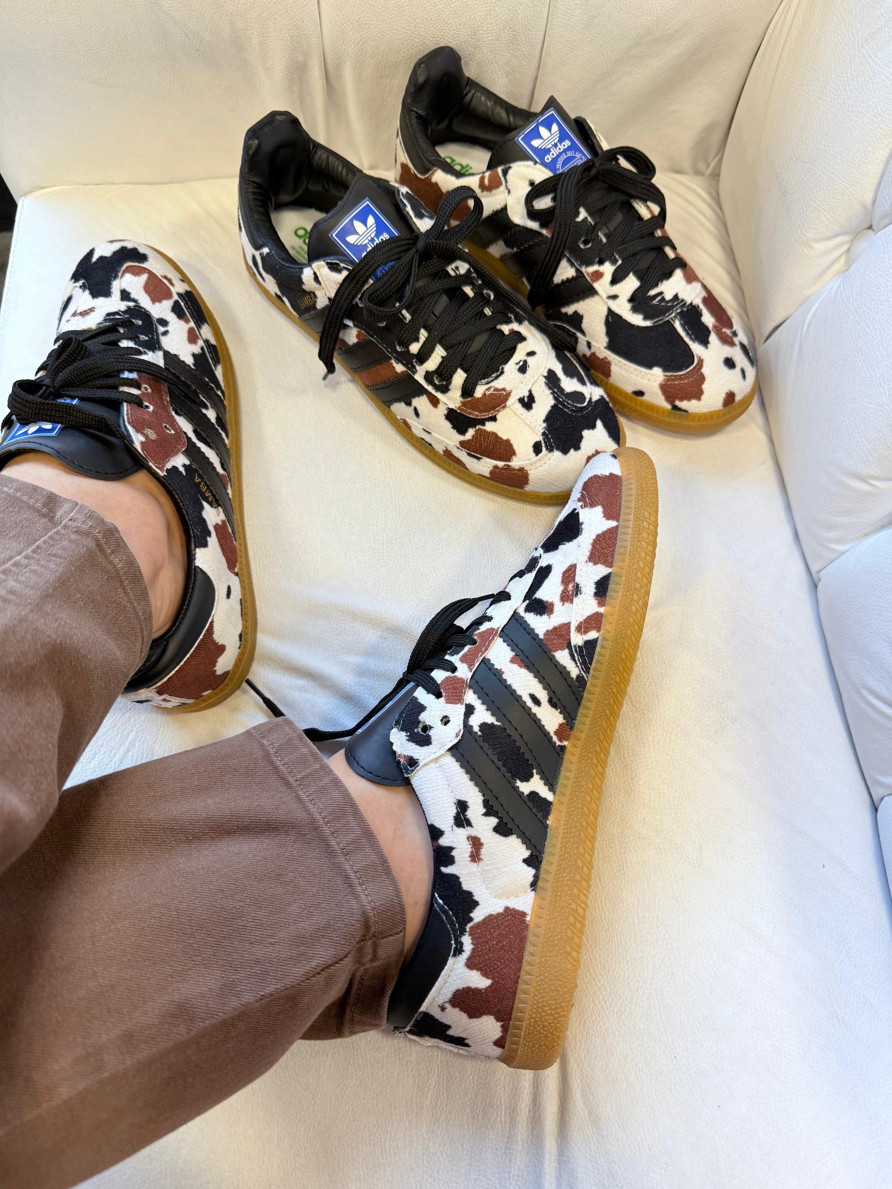 Tênis SMB - Cow Print - Sintético
