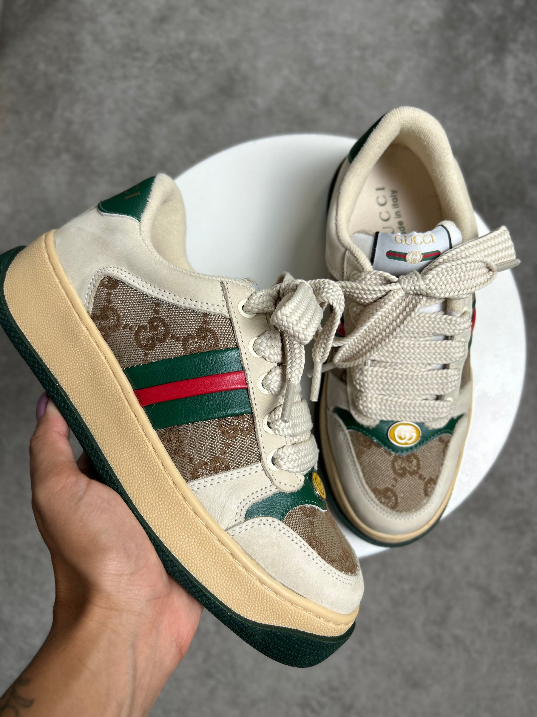 Tênis G Chunky - Couro legítimo