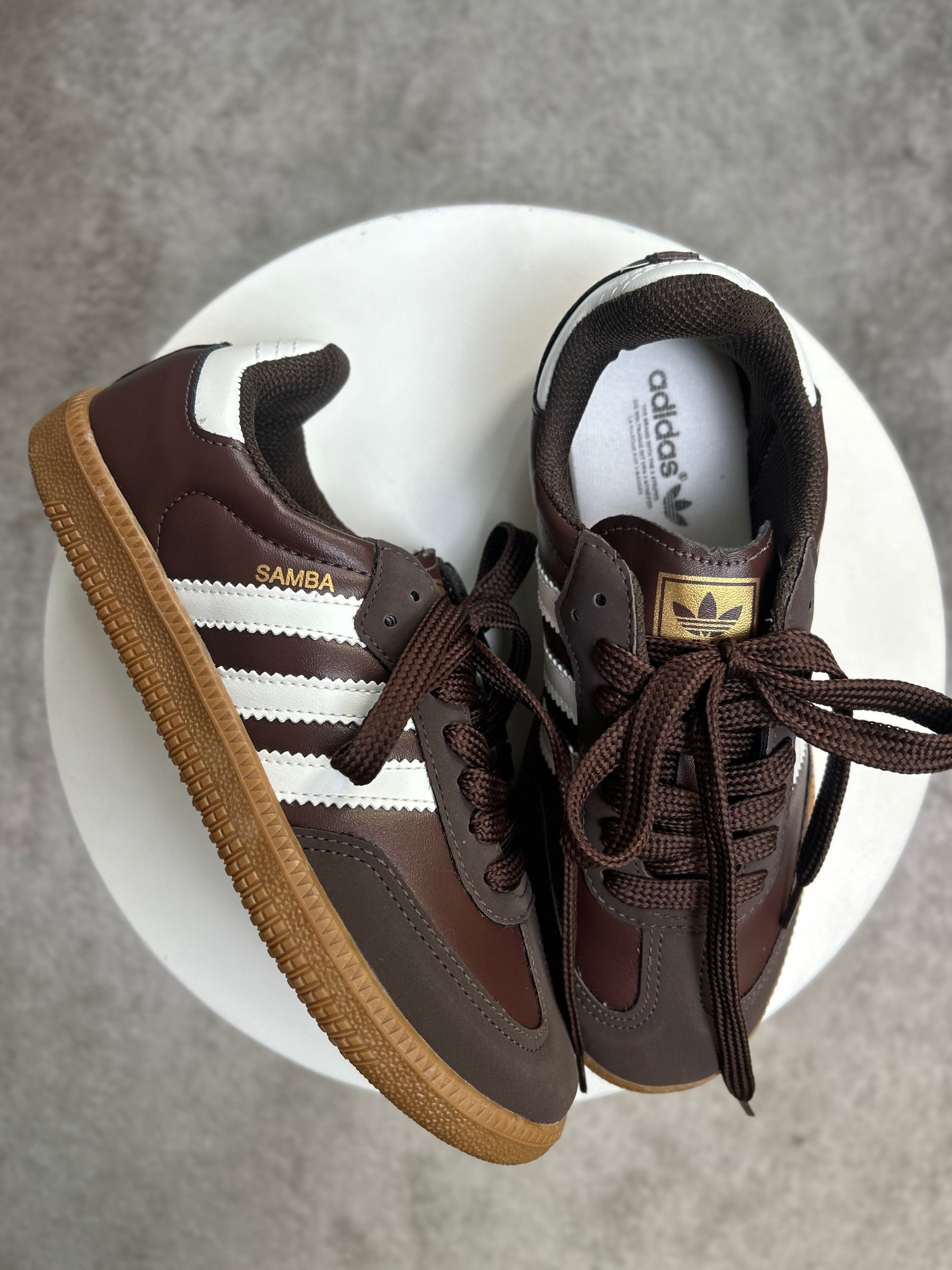 Tênis SMB - Café - Couro Eco