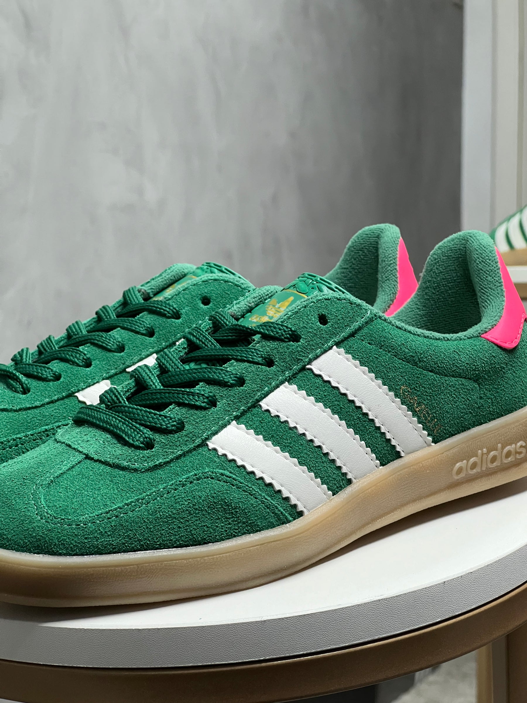 Tênis GZL - Verde Bandeira - Couro Legítimo