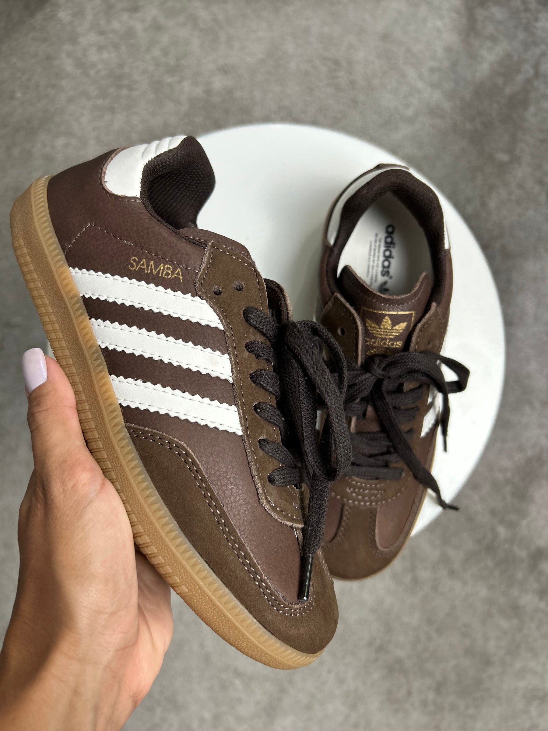 Tênis SMB - Café - Couro legítimo