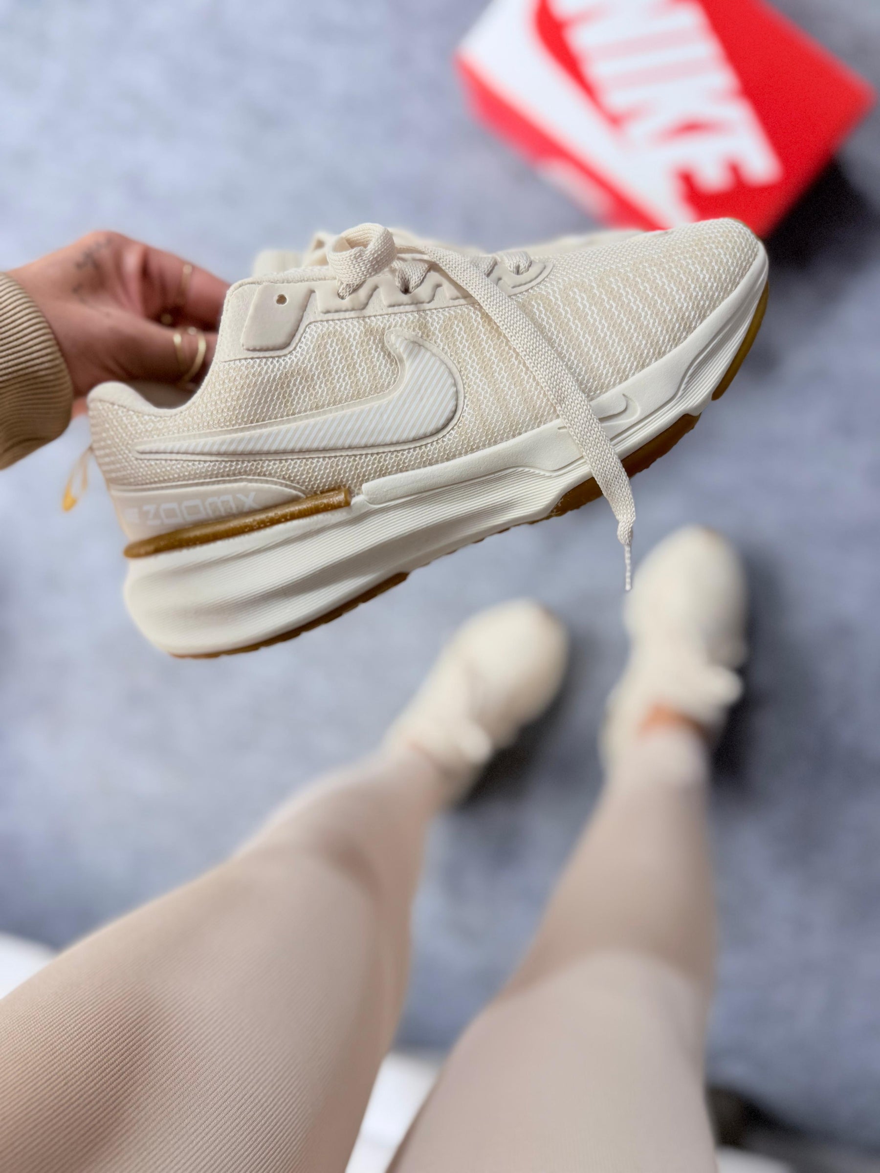 Tênis Nk Zoom x - Off Caramelo