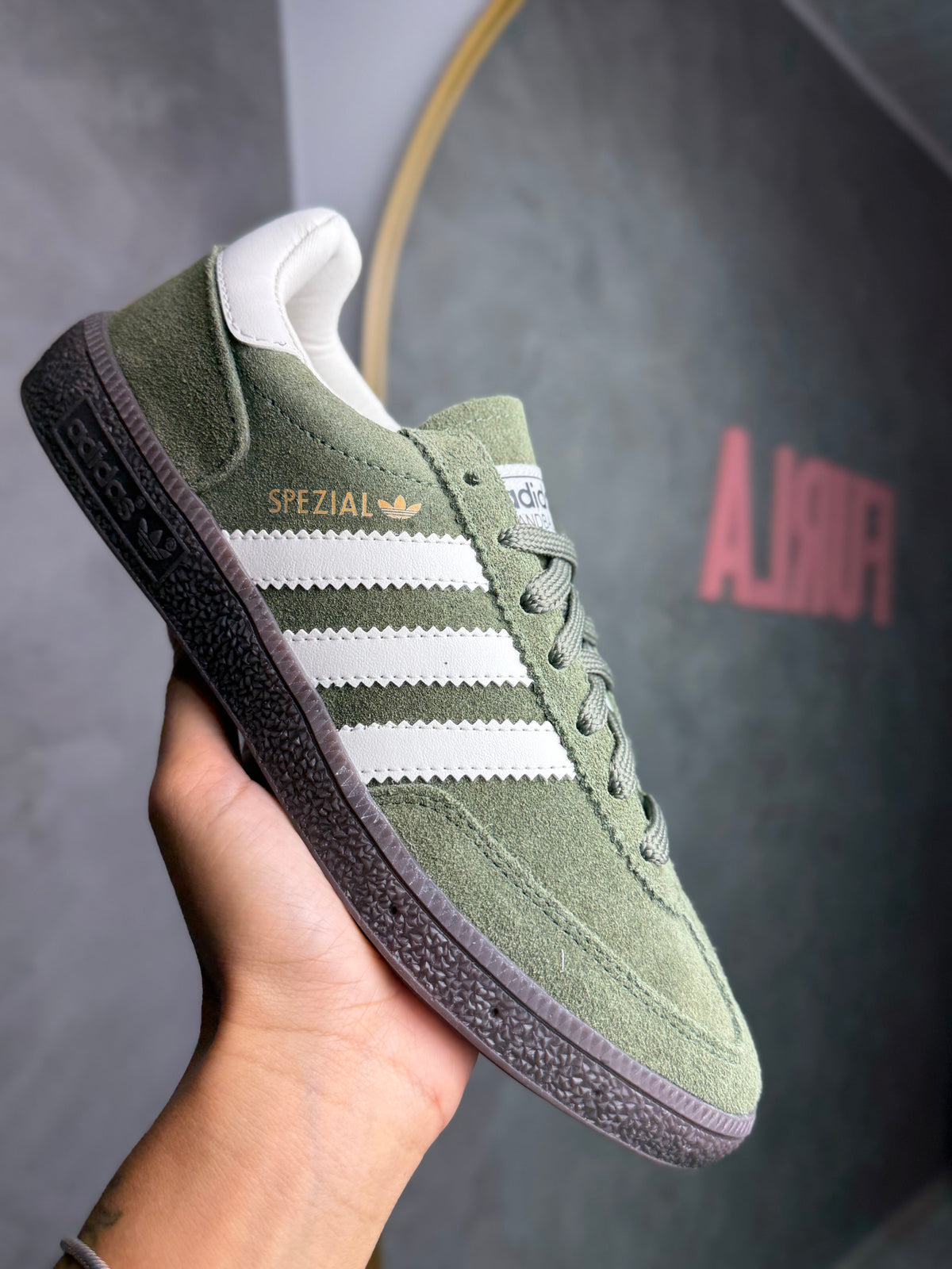 Tênis SPZ - Verde Militar - Couro Legítimo