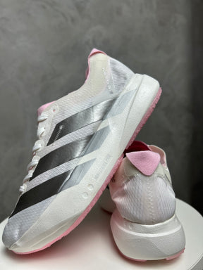 Tênis Adizero Pro4 - Branco/Prata/Rosa