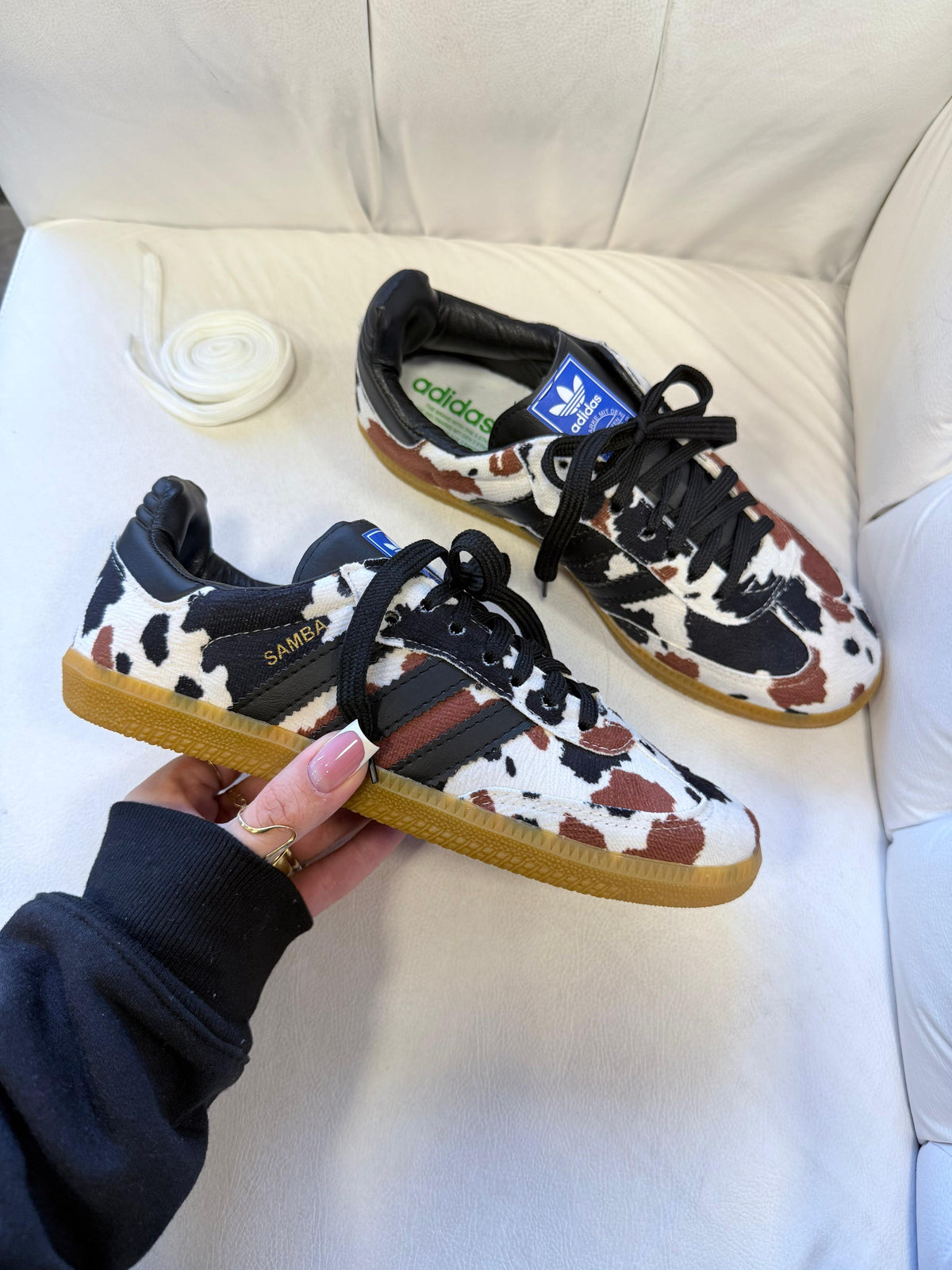 Tênis SMB - Cow Print - Sintético