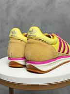 SL72 - Yellow Pink - Couro Legítimo