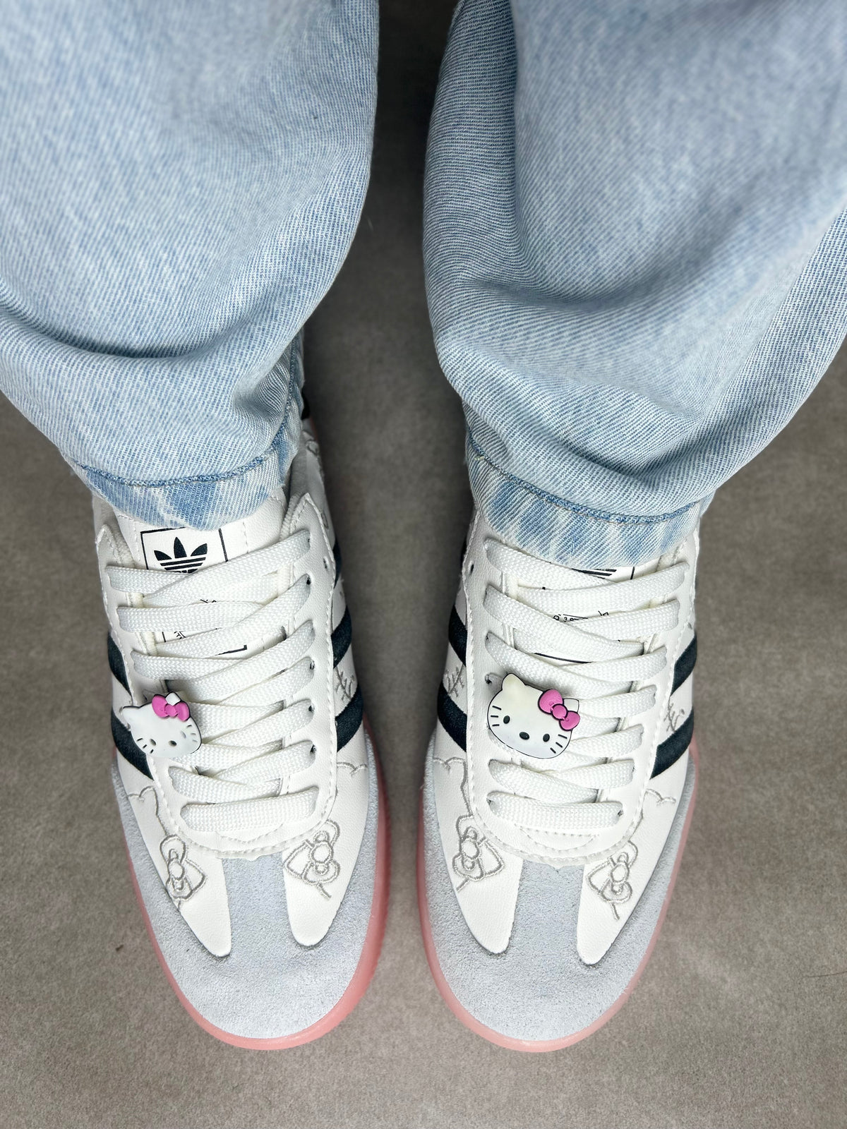 Tênis SMB Plataforma - Hello Kitty - Couro Legítimo