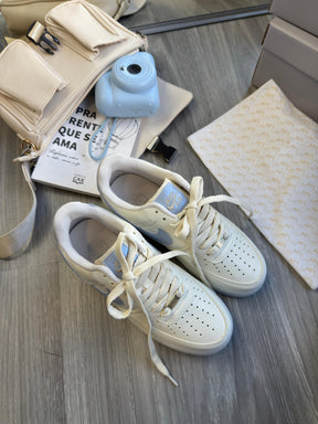 Tênis AF1 - Blue Metalic