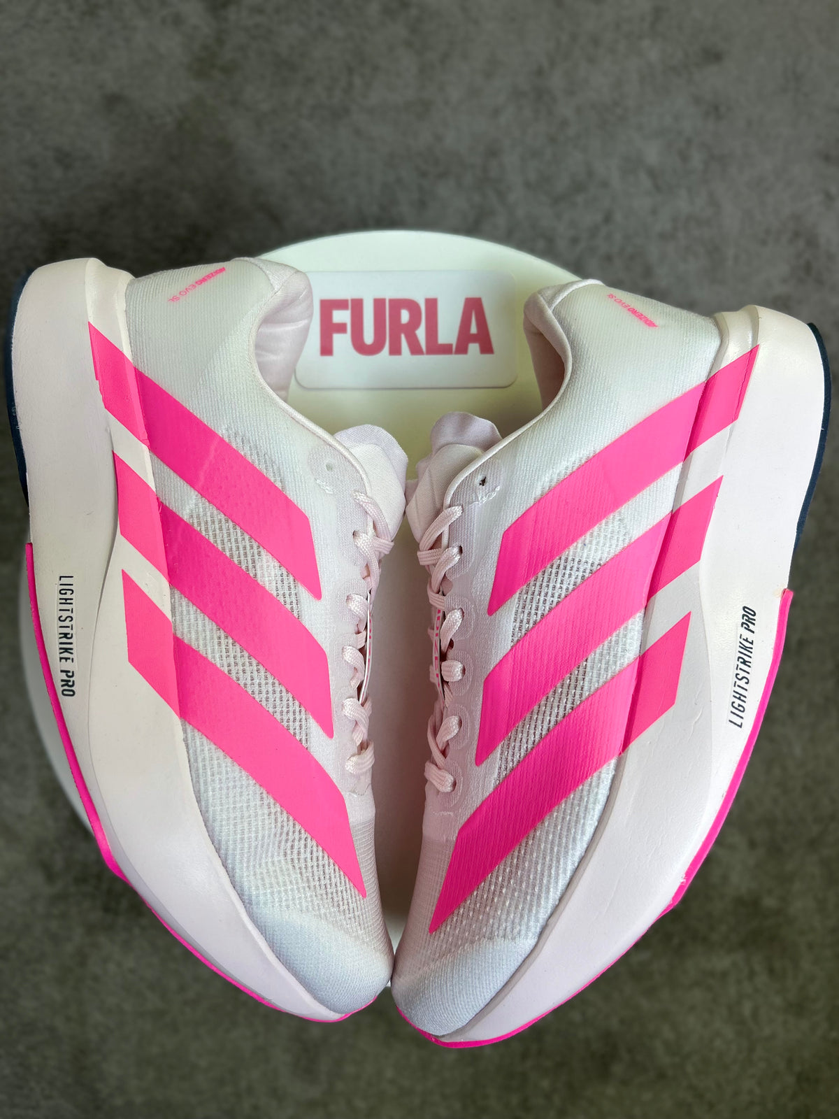 Tênis Adizero Rosa bebê e Pink