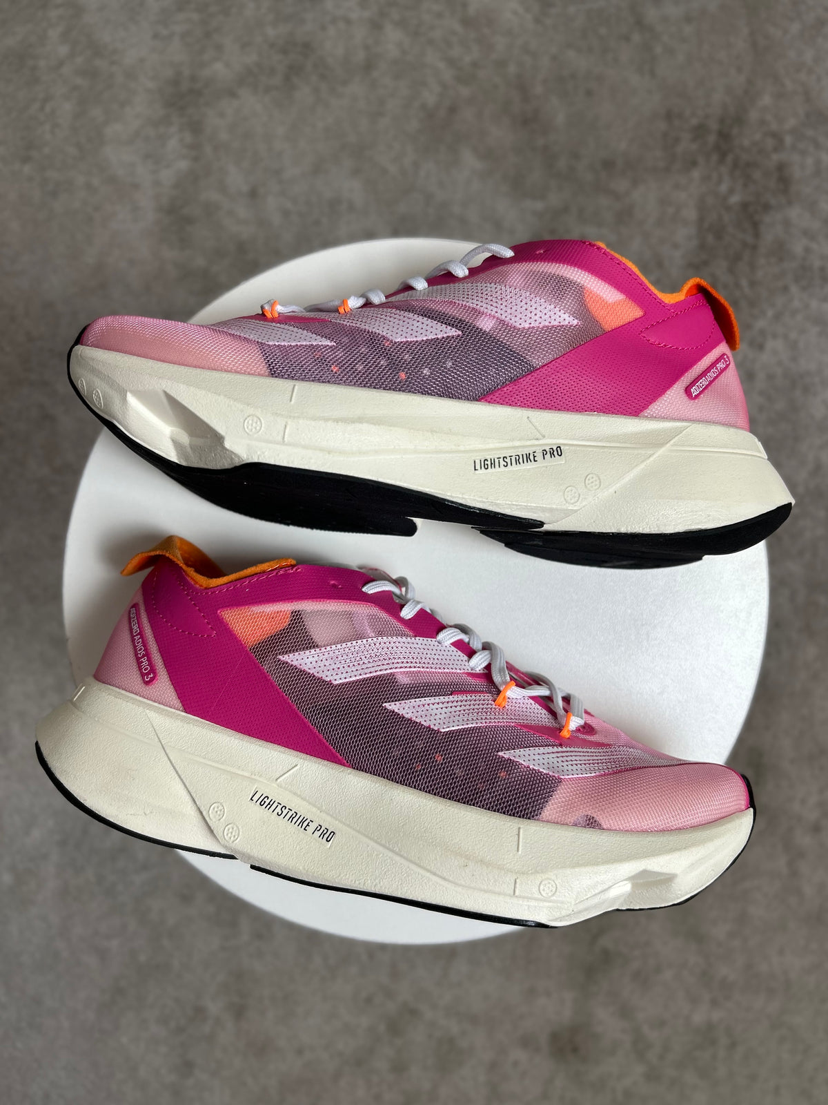 Tênis Adizero Pro3 - Pink e Laranja