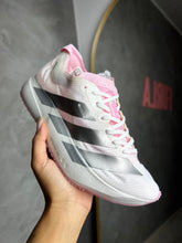 Tênis Adizero Pro4 - Branco/Prata/Rosa