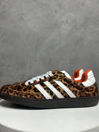 Tênis SMB - Leopardo - Couro Legítimo