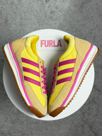 SL72 - Yellow Pink - Couro Legítimo