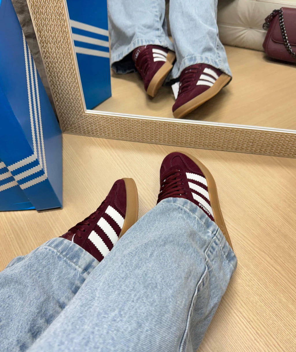 Tênis Gzl - Vinho Marsala