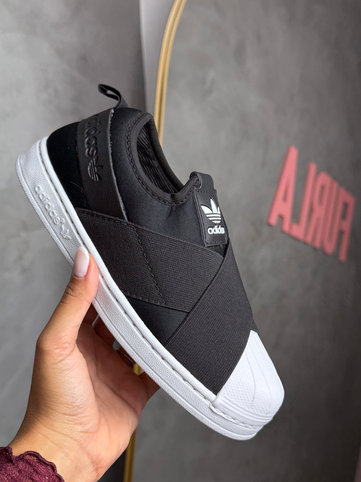 Tênis Slip On - Preto