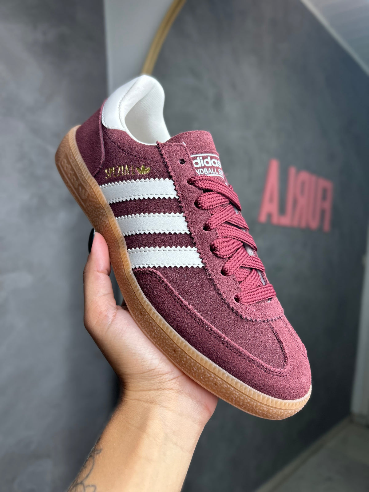 Tênis SPZ - Vinho - Couro Legítimo