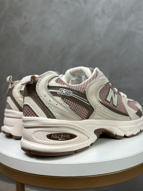 Tênis New 530 Bege/Marrom