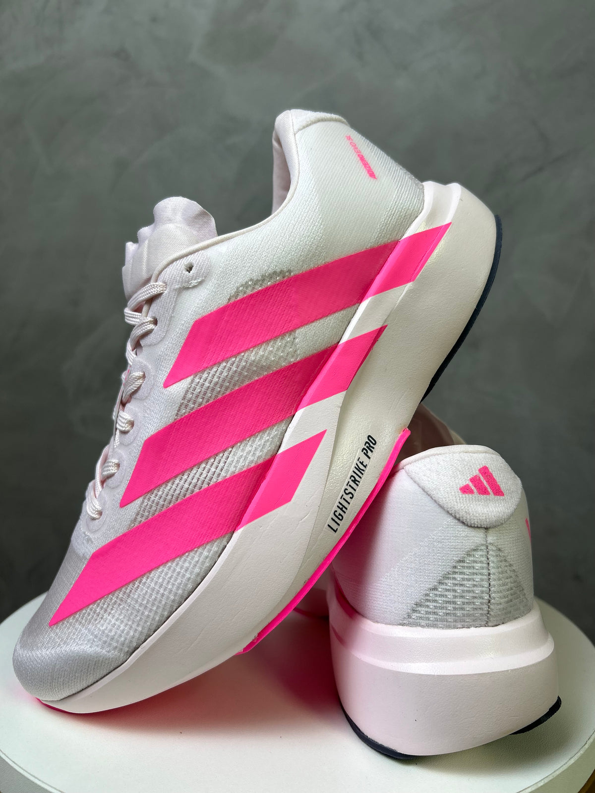 Tênis Adizero Rosa bebê e Pink