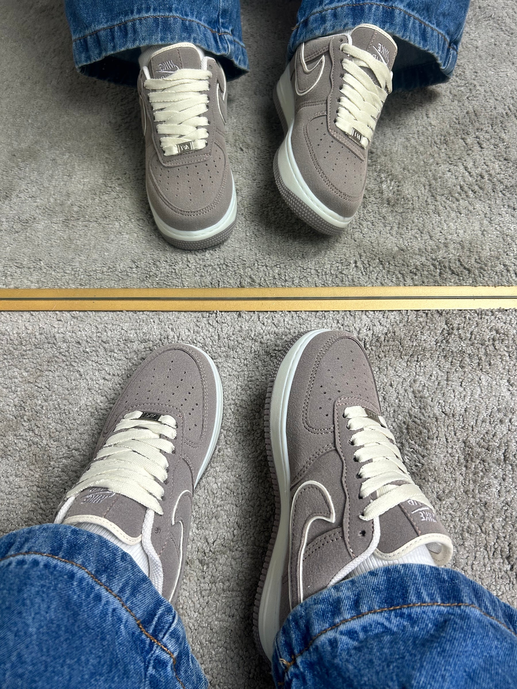 Tênis AF1 - Lavanda Cinza