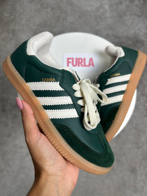 Tênis SMB - Verde - Couro Eco