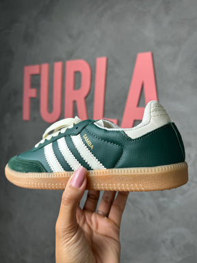 Tênis SMB - Verde - Couro Eco