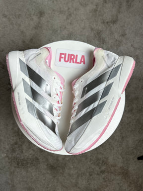 Tênis Adizero Pro4 - Branco/Prata/Rosa