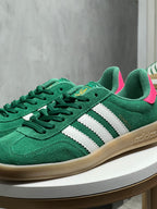 Tênis GZL - Verde Bandeira - Couro Legítimo