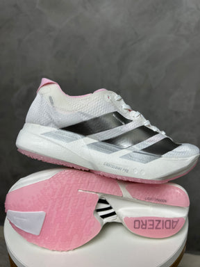 Tênis Adizero Pro4 - Branco/Prata/Rosa